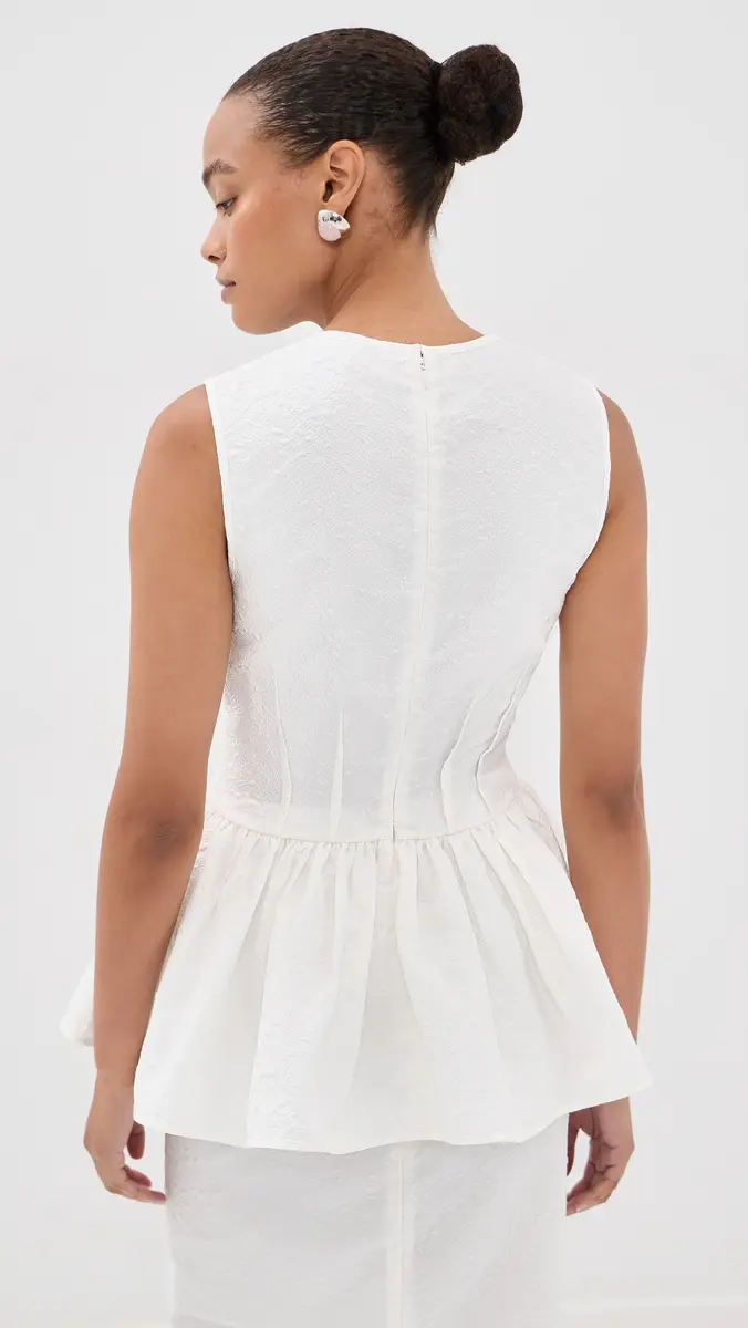 Cecilie Bahnsen Daimi Top | Thumbnail 3