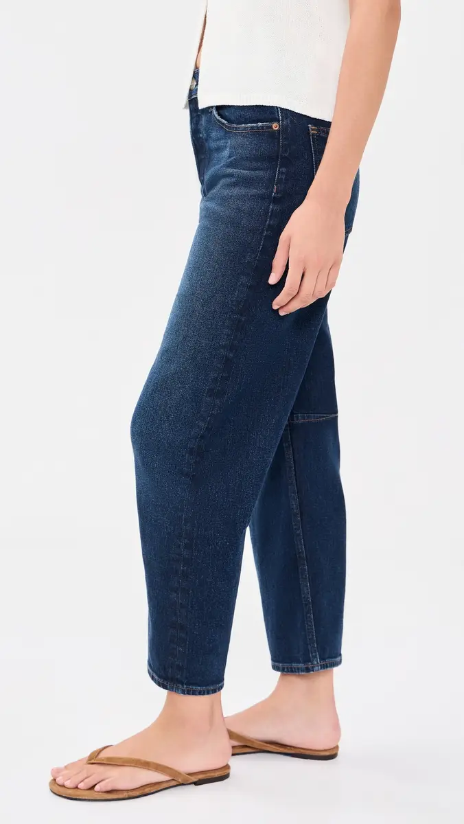 Madewell The Darted Barrel-Leg Jeans | Thumbnail 4 Madewell The Darted Barrel-Leg Jeans | Thumbnail 4