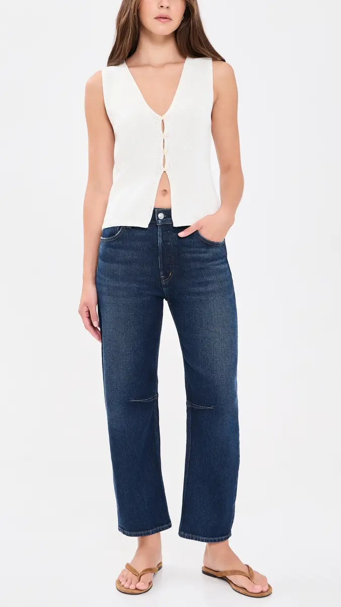 Madewell The Darted Barrel-Leg Jeans | Thumbnail 5 Madewell The Darted Barrel-Leg Jeans | Thumbnail 5