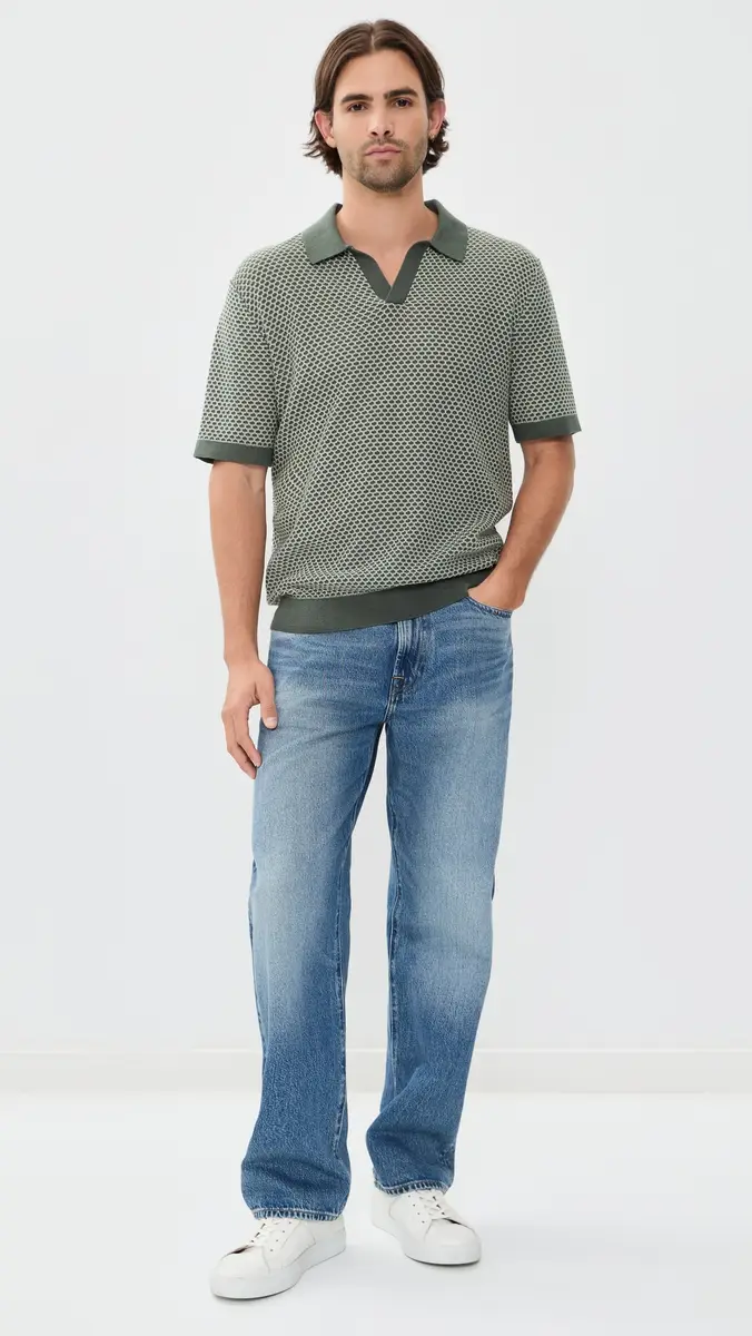 Madewell Short Sleeve Stitch Polo | Thumbnail 5 Madewell Short Sleeve Stitch Polo | Thumbnail 5