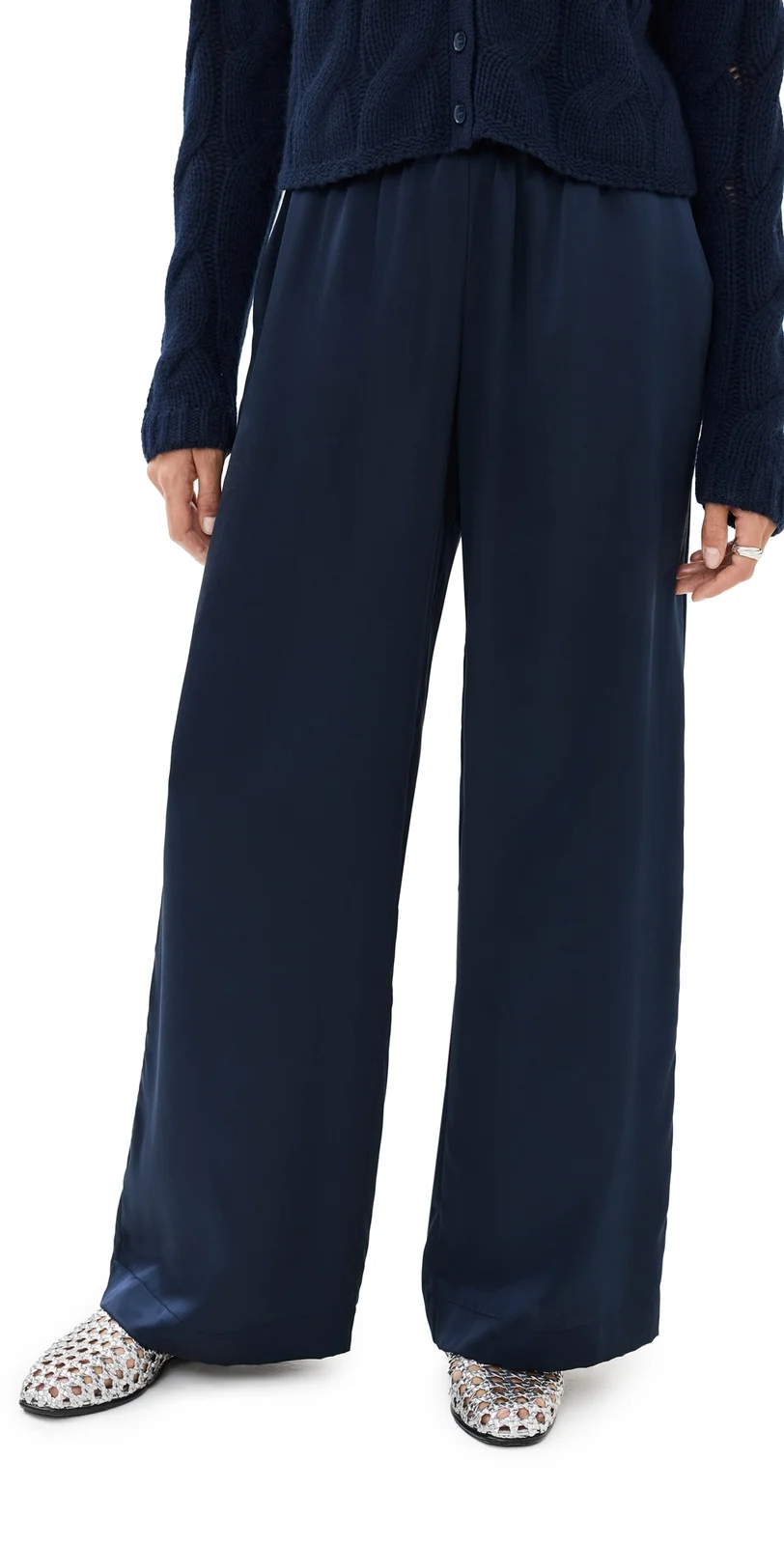 Brynn Wide Leg Silk Pants Brynn Wide Leg Silk Pants
