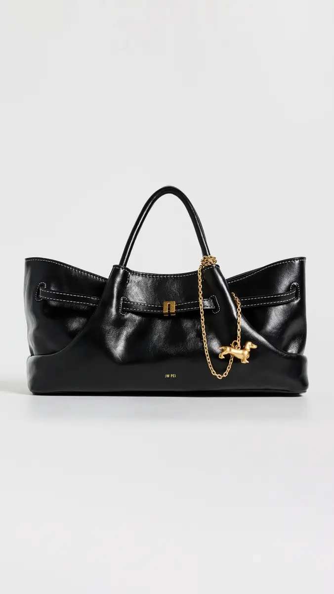 JW PEI Maeve Dachshund Metal Charm Tote Bag | Thumbnail 2 JW PEI Maeve Dachshund Metal Charm Tote Bag | Thumbnail 2