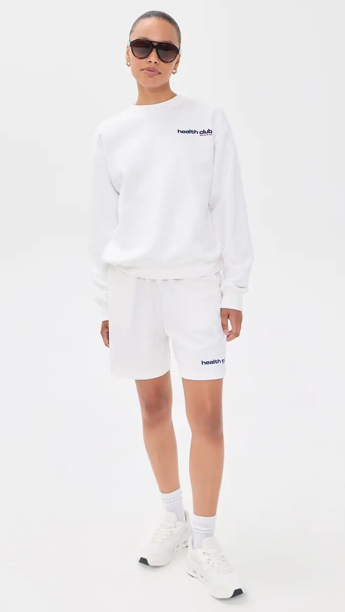 Sporty & Rich Bold Health Sweatshirt | Thumbnail 5 Sporty & Rich Bold Health Sweatshirt | Thumbnail 5