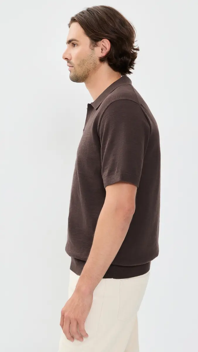 Madewell Cotton Slub Short Sleeve Polo | Thumbnail 4 Madewell Cotton Slub Short Sleeve Polo | Thumbnail 4