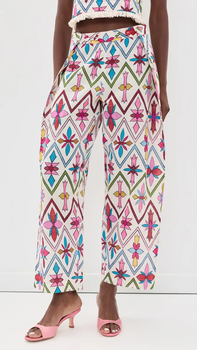Coniglio Palm Beach Adjustable Marina Button Pants | Thumbnail 2 Coniglio Palm Beach Adjustable Marina Button Pants | Thumbnail 2