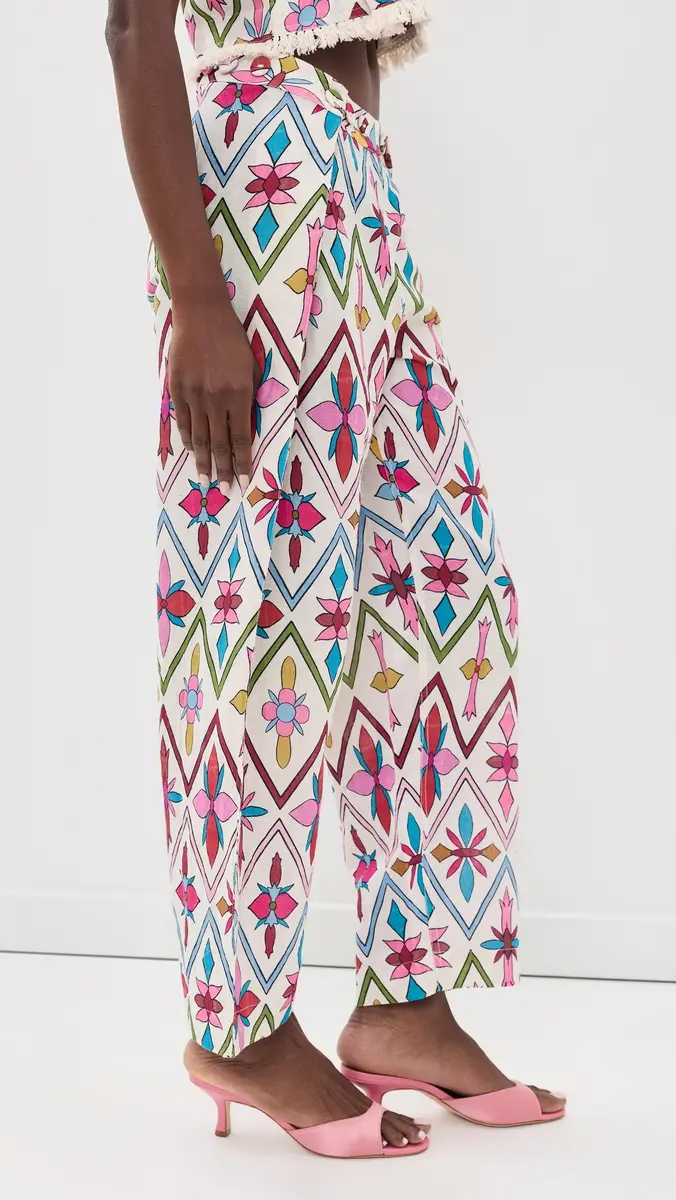 Coniglio Palm Beach Adjustable Marina Button Pants | Thumbnail 4 Coniglio Palm Beach Adjustable Marina Button Pants | Thumbnail 4