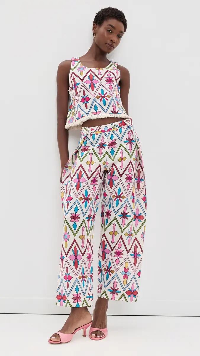 Coniglio Palm Beach Adjustable Marina Button Pants | Thumbnail 5 Coniglio Palm Beach Adjustable Marina Button Pants | Thumbnail 5