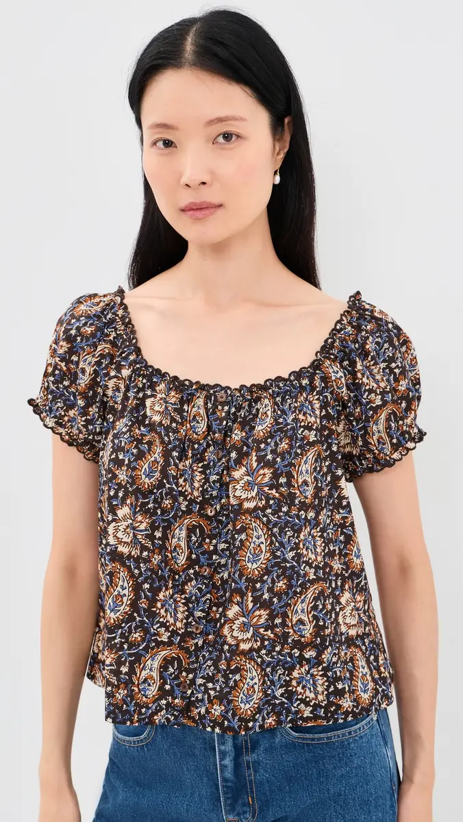 Madewell The Chateau Top | Thumbnail 2 Madewell The Chateau Top | Thumbnail 2