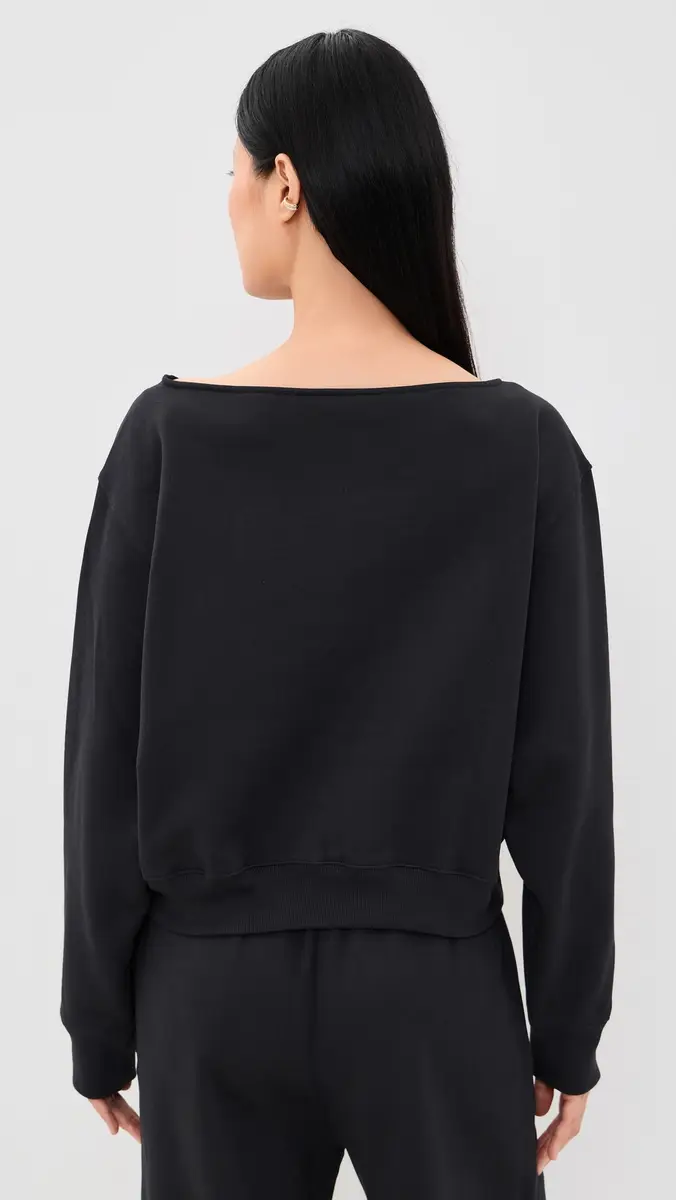 Adidas Essential Fleece Crew Sweatshirt | Thumbnail 3 Adidas Essential Fleece Crew Sweatshirt | Thumbnail 3