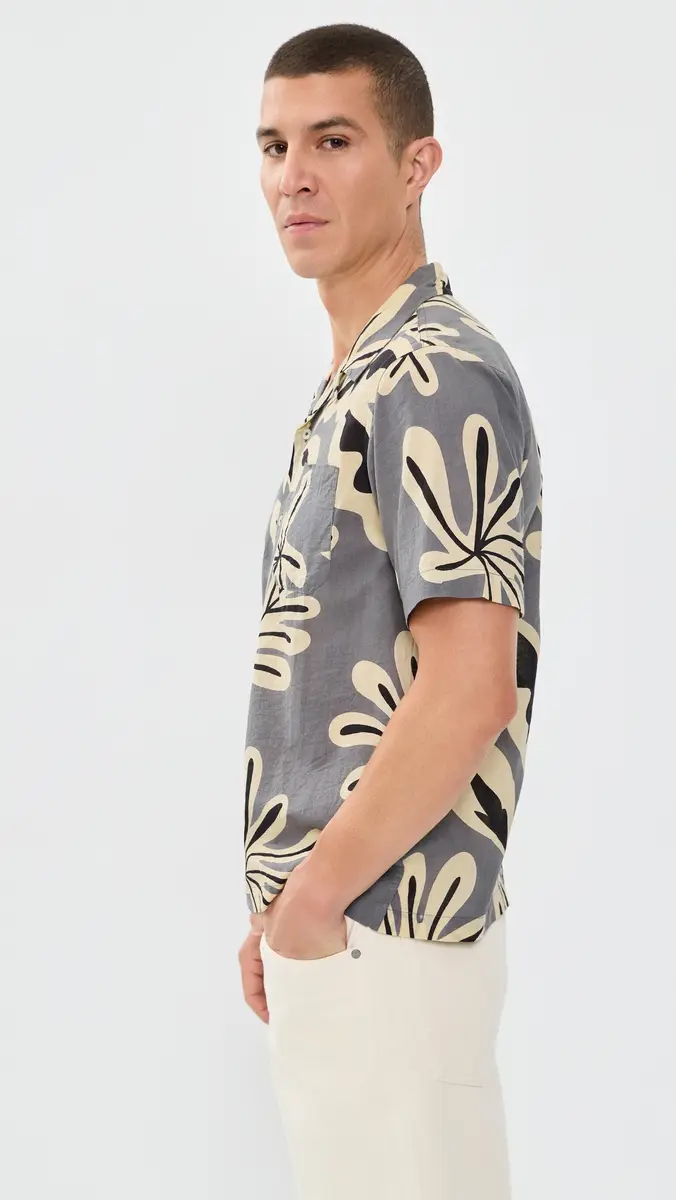 UNIVERSAL WORKS Baja Print Road Shirt | Thumbnail 4
