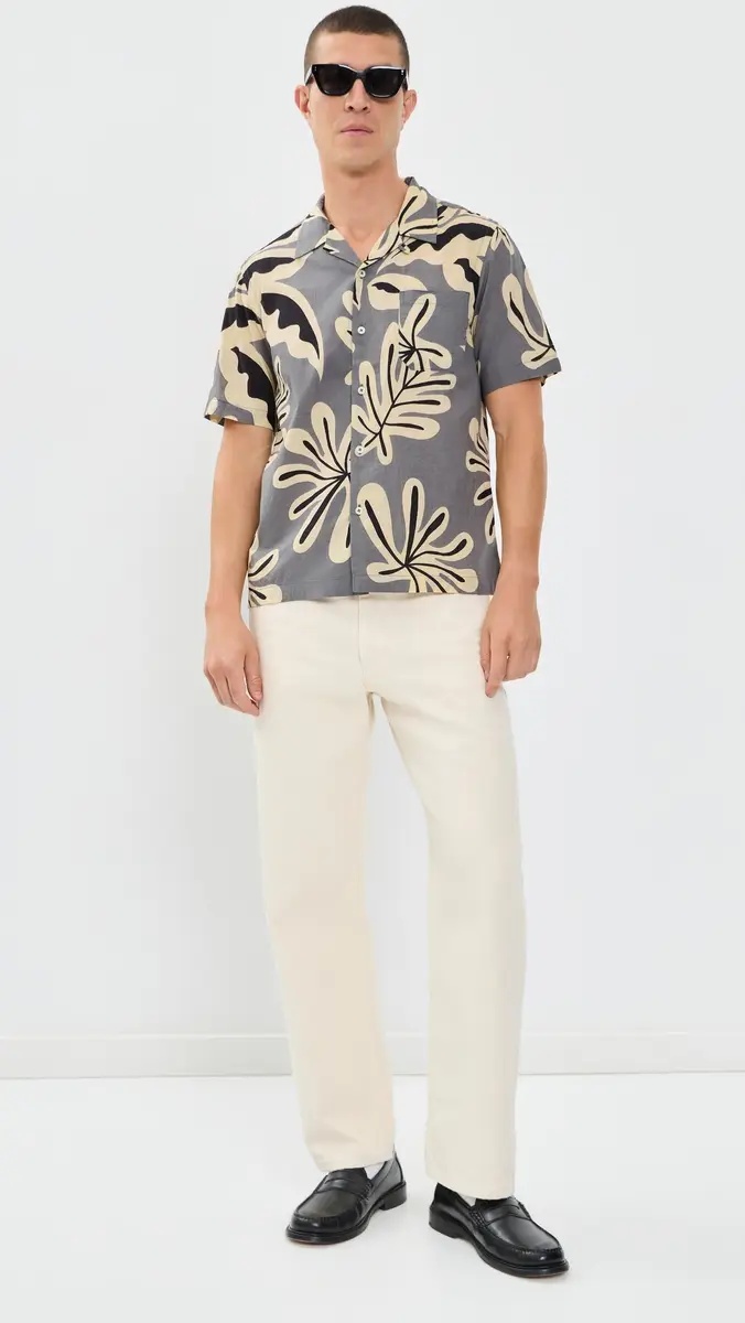 UNIVERSAL WORKS Baja Print Road Shirt | Thumbnail 5