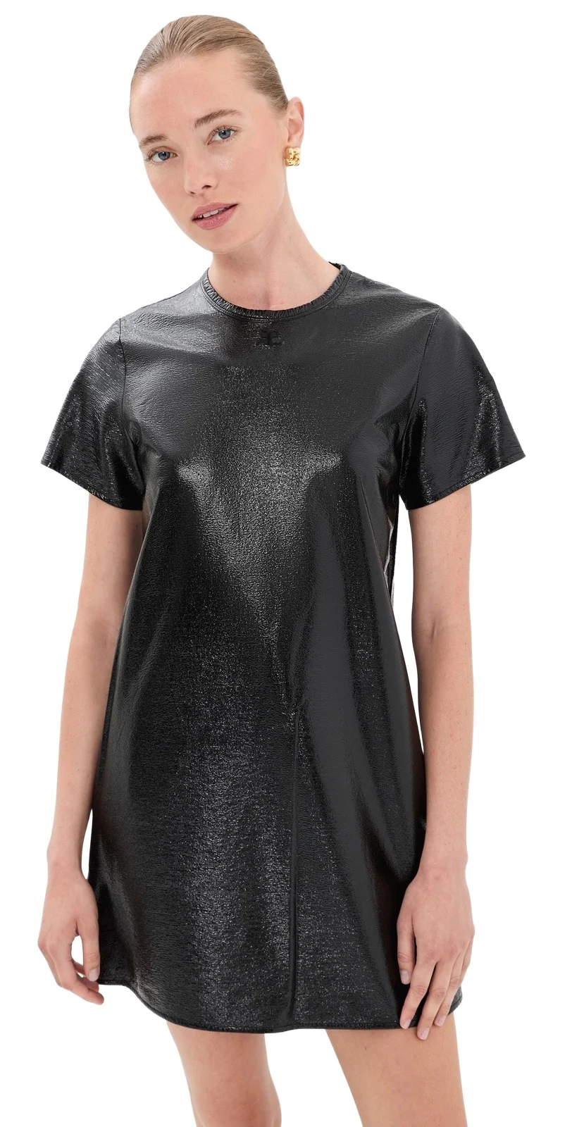 Vinyl Mini Dress