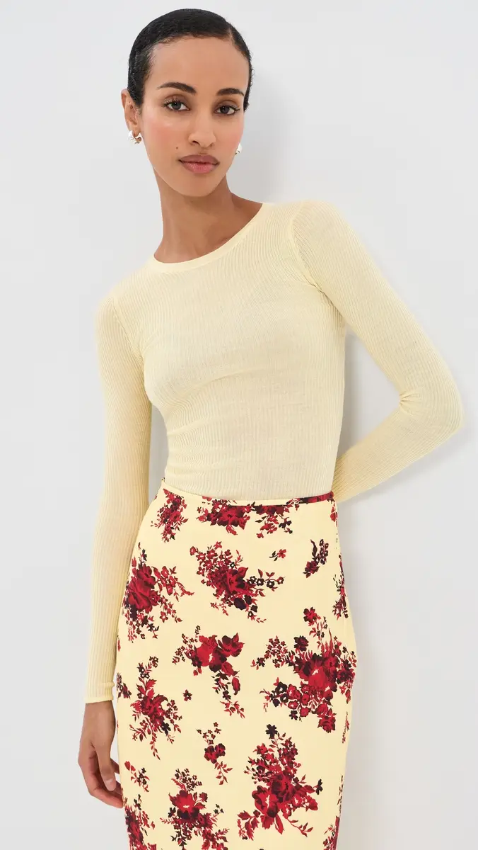Jil Sander Crew Neck Wool Sweater | Thumbnail 2 Jil Sander Crew Neck Wool Sweater | Thumbnail 2