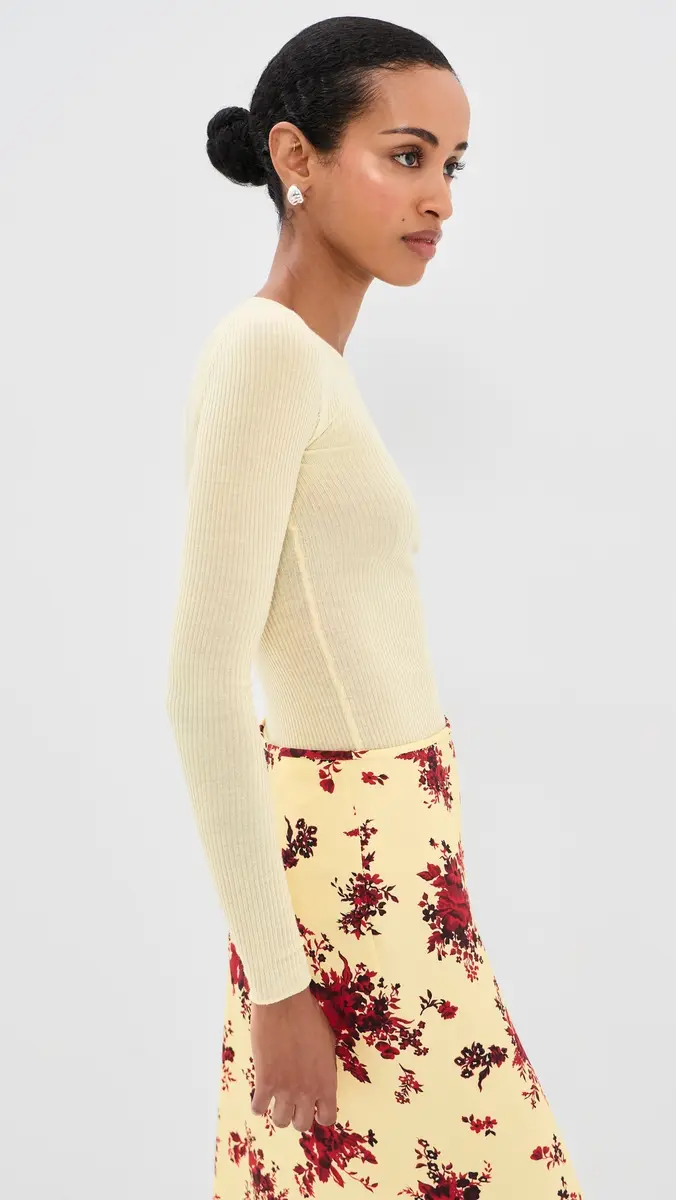 Jil Sander Crew Neck Wool Sweater | Thumbnail 4 Jil Sander Crew Neck Wool Sweater | Thumbnail 4