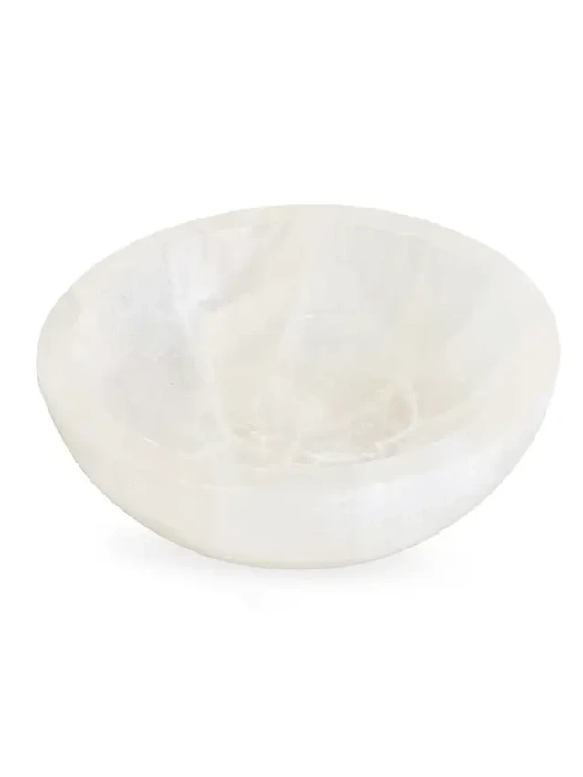 JIA JIA Selenite Round Bowl