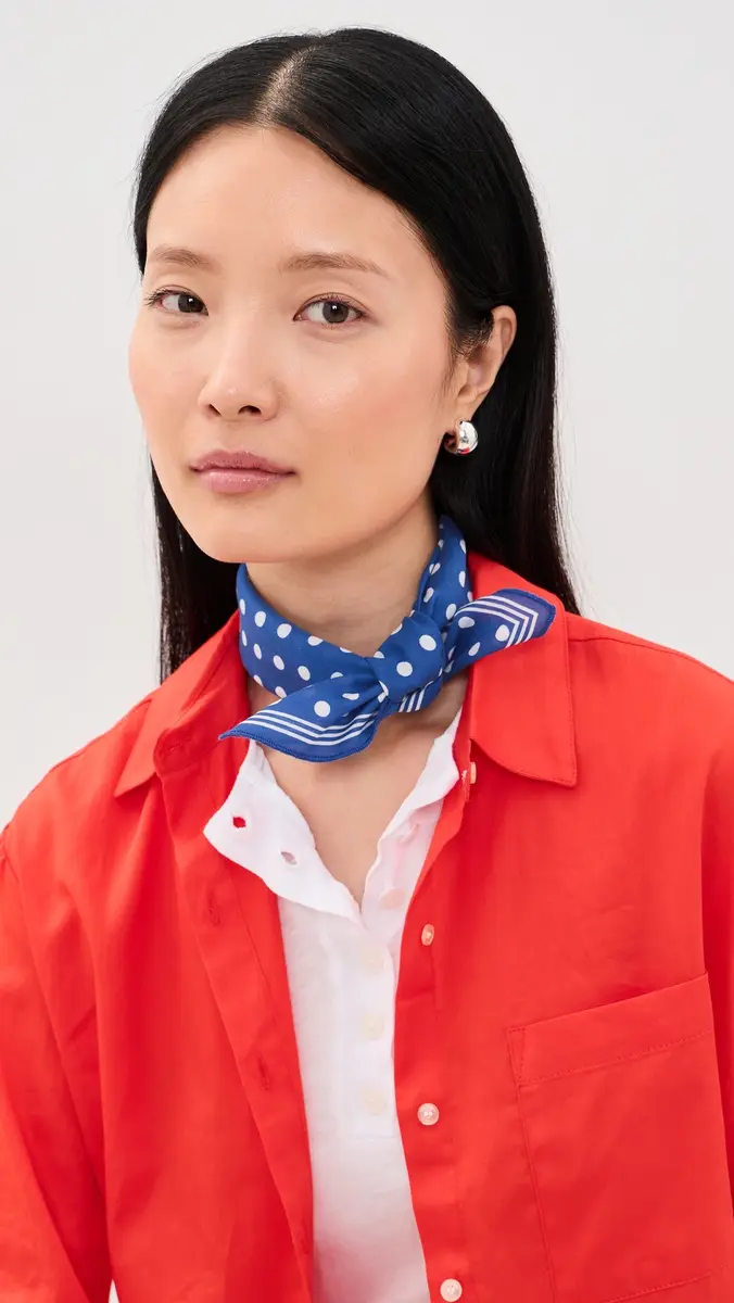 Clare V. Clare V. Polka-Dot Bandana | Thumbnail 3