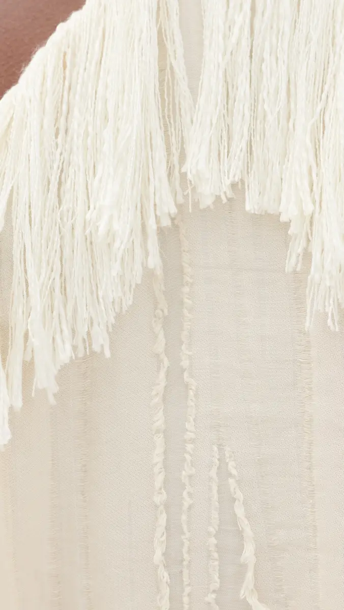 Yellow The Label Jones Fringe Top | Thumbnail 6 Yellow The Label Jones Fringe Top | Thumbnail 6