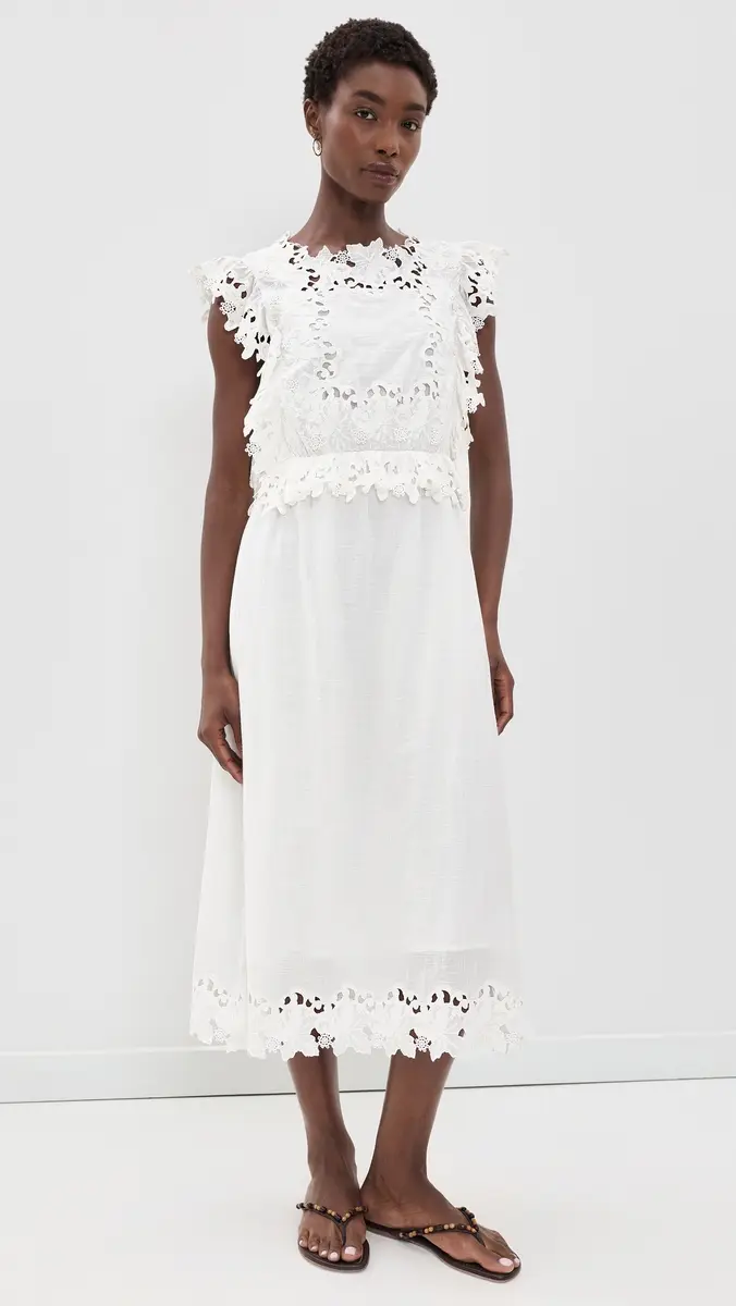 Sea Eleannora Embellished Midi Dress | Thumbnail 2 Sea Eleannora Embellished Midi Dress | Thumbnail 2