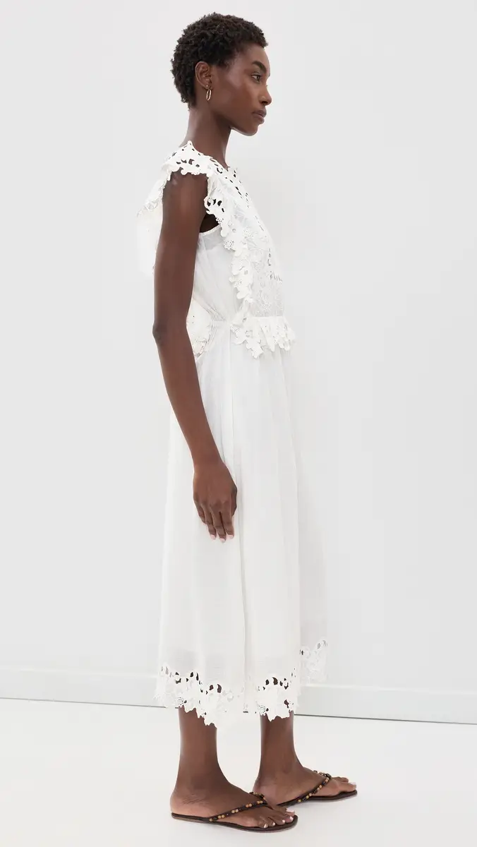 Sea Eleannora Embellished Midi Dress | Thumbnail 4 Sea Eleannora Embellished Midi Dress | Thumbnail 4