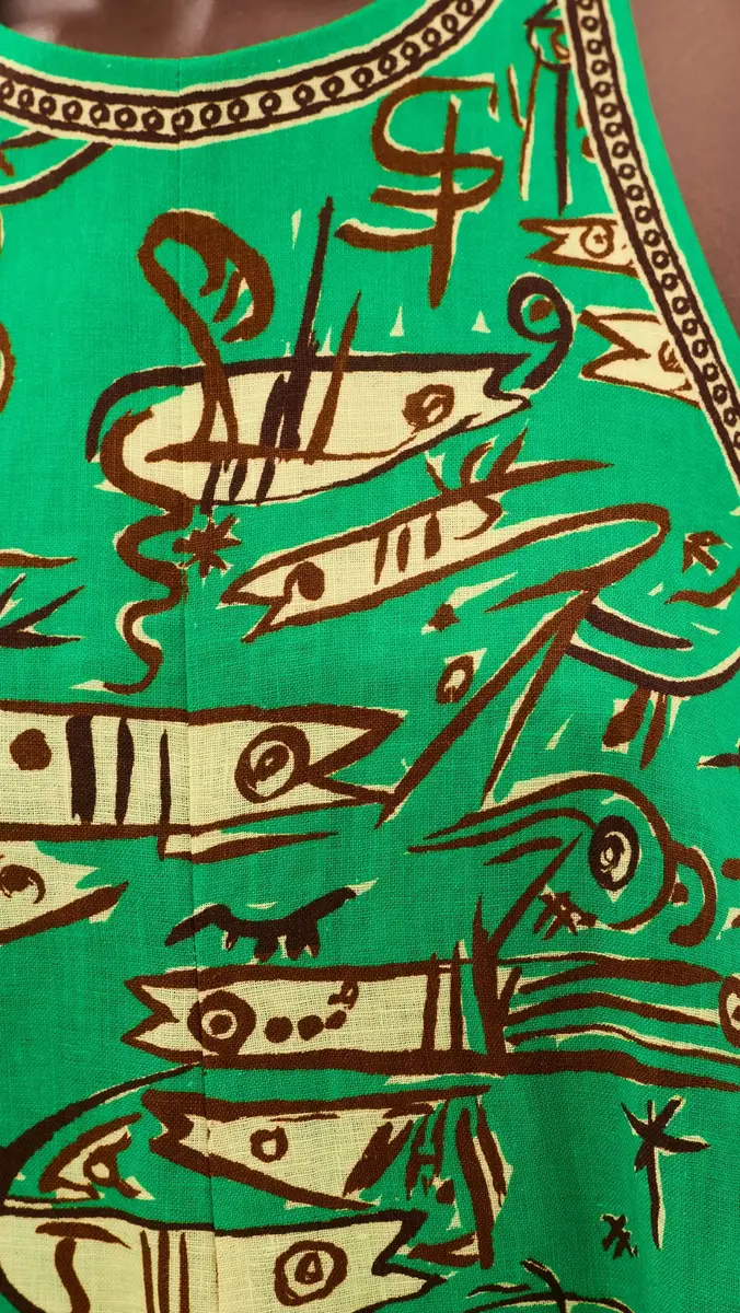 ALÉMAIS Fish Sticks Linen Mini Dress | Thumbnail 6 ALÉMAIS Fish Sticks Linen Mini Dress | Thumbnail 6