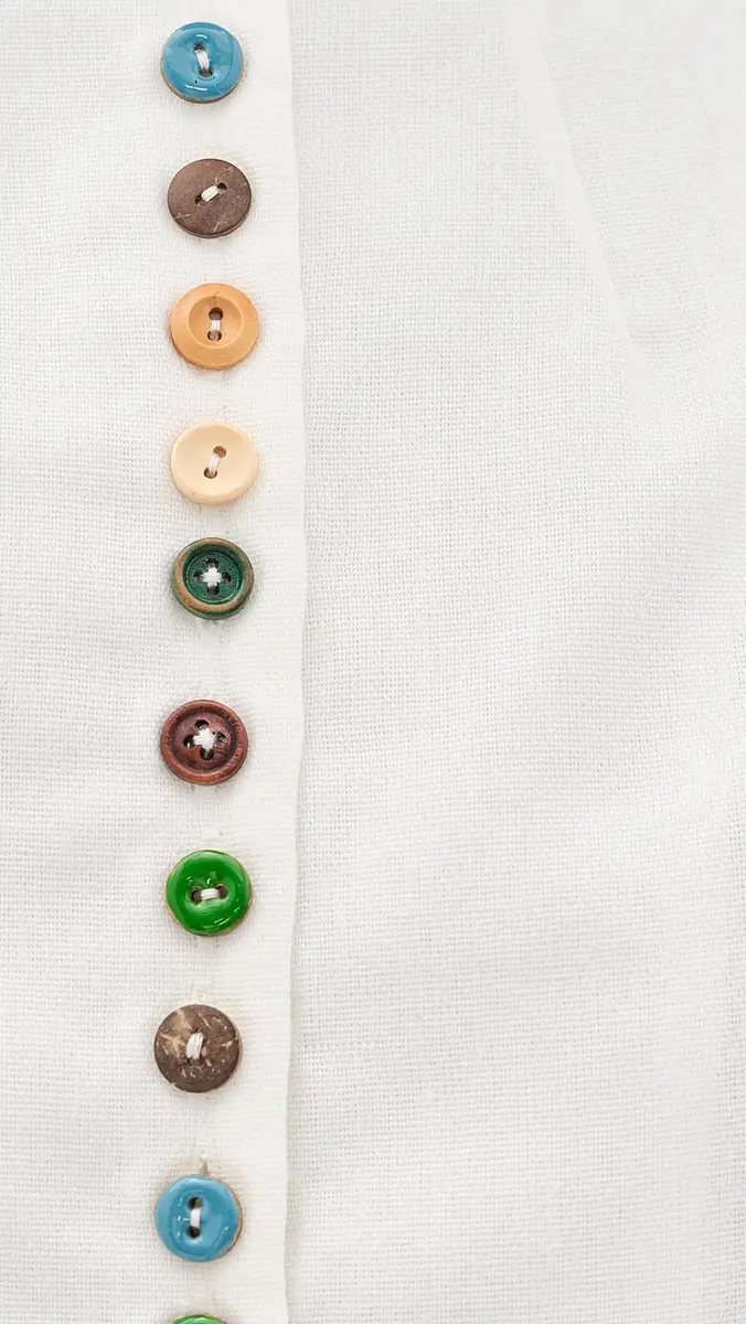Yellow The Label Quinn Linen Top | Thumbnail 6