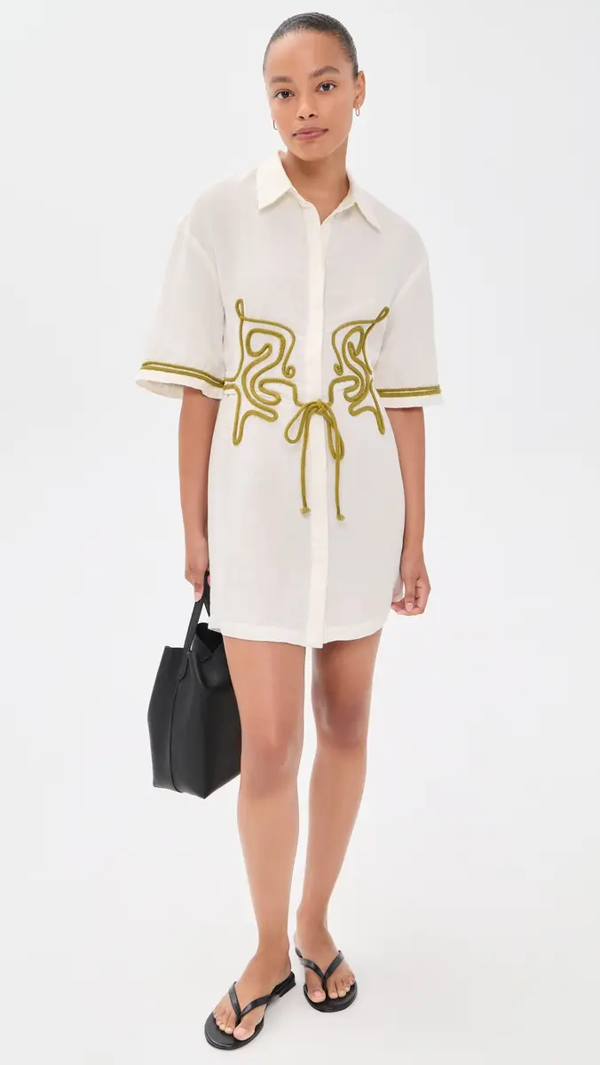 Significant Other Mckenzie Linen Mini Dress | Thumbnail 5 Significant Other Mckenzie Linen Mini Dress | Thumbnail 5