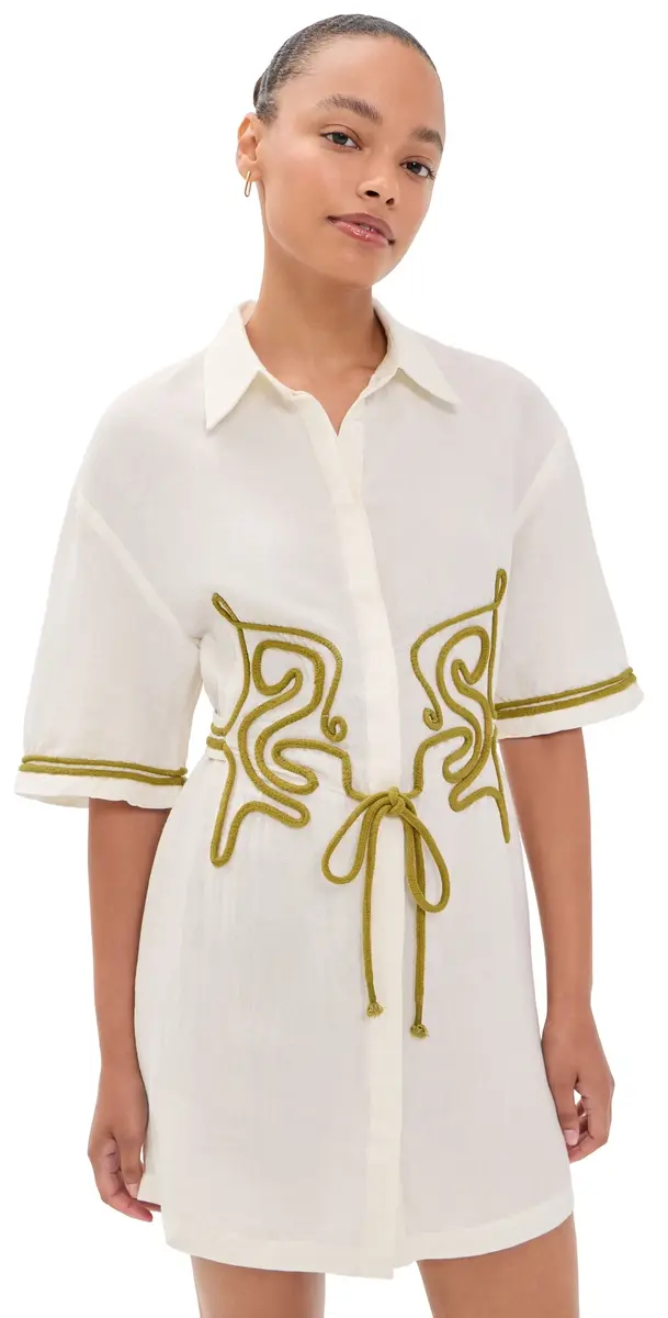 Significant Other Mckenzie Linen Mini Dress