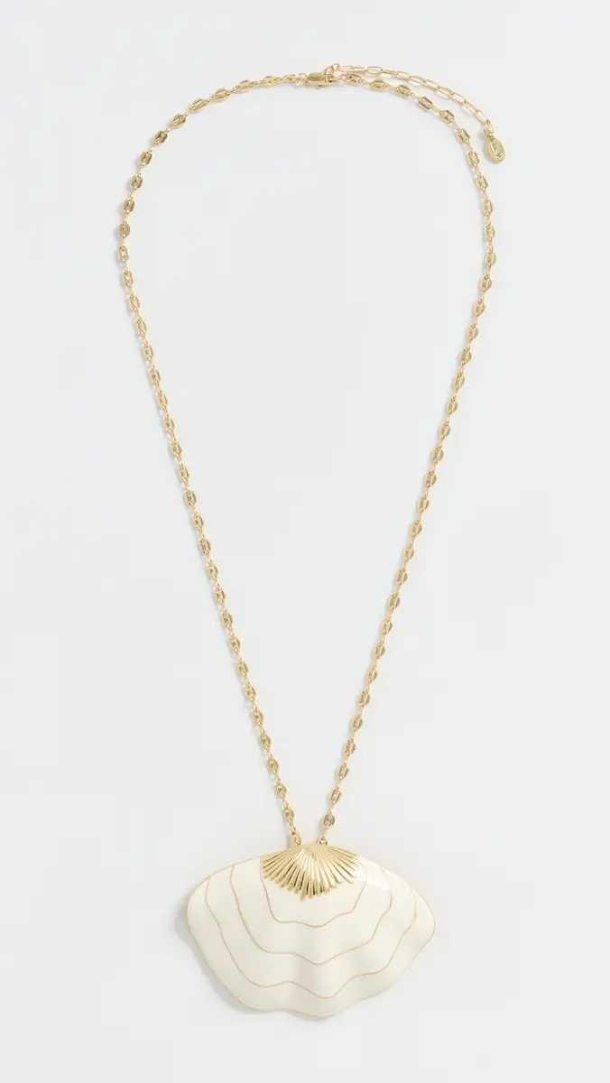 Clare V. Clare V. Clamshell Pendant Necklace | Thumbnail 2 Clare V. Clare V. Clamshell Pendant Necklace | Thumbnail 2
