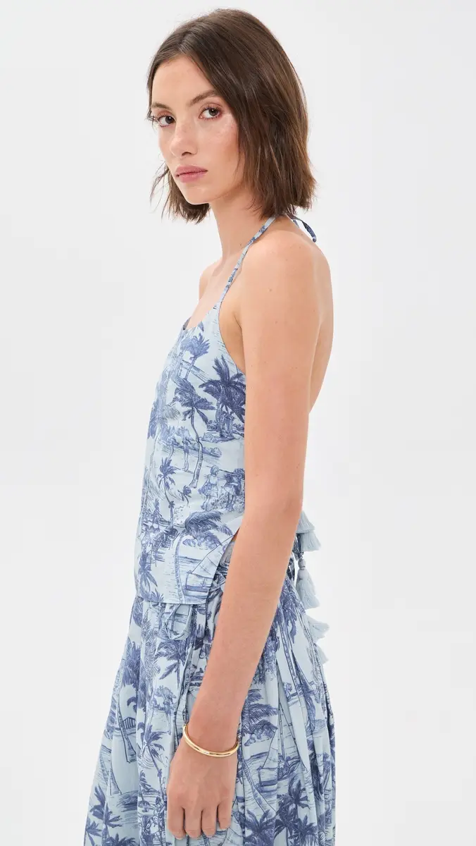 Coniglio Palm Beach Poinciana Tank Top | Thumbnail 4