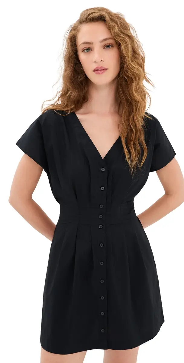 Z Supply Sanna Mini Dress Black M | Image 1 Z Supply Sanna Mini Dress Black M | Image 1