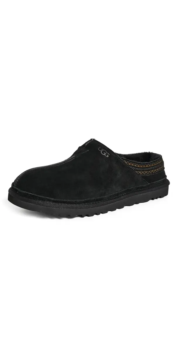 UGG Neuman Slippers Black | Image 1 UGG Neuman Slippers Black | Image 1