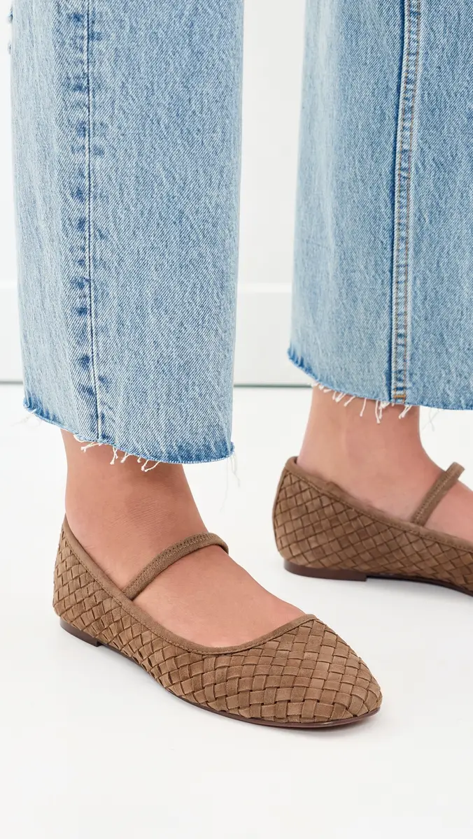 Madewell Greta Woven Flats | Thumbnail 3