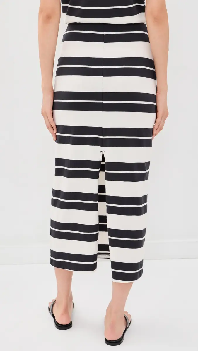 Z Supply Gail Striped Jersey Midi Skirt | Thumbnail 3