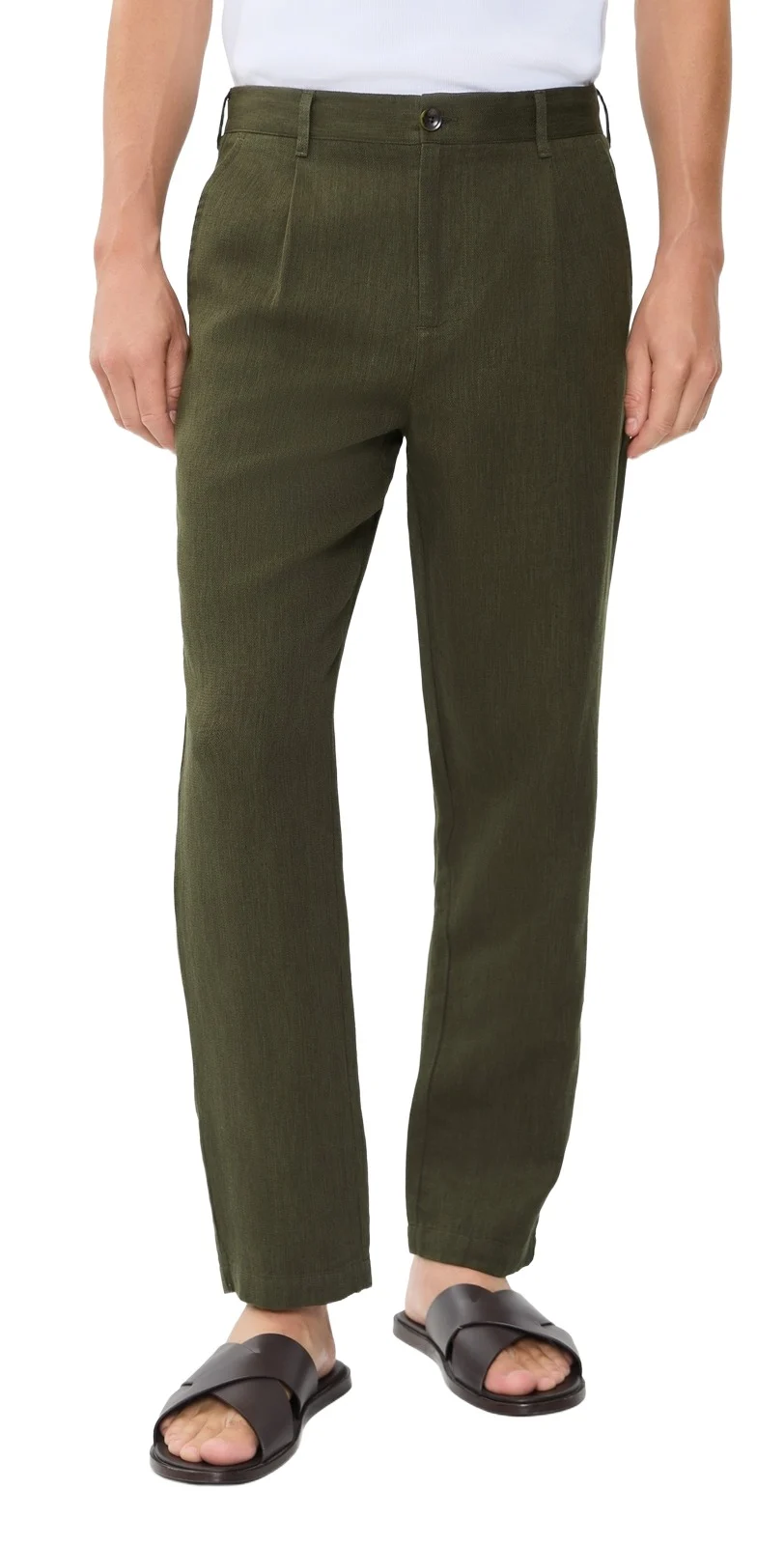 Zimmer Herringbone Linen Pants Zimmer Herringbone Linen Pants