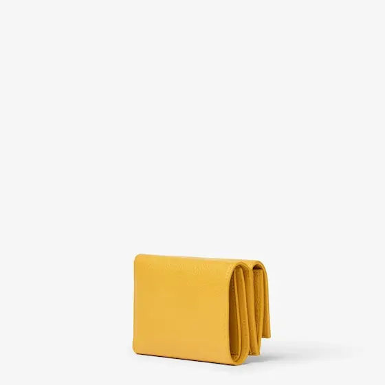Fendi FF Mini Trifold Leather Wallet | Thumbnail 3 Fendi FF Mini Trifold Leather Wallet | Thumbnail 3