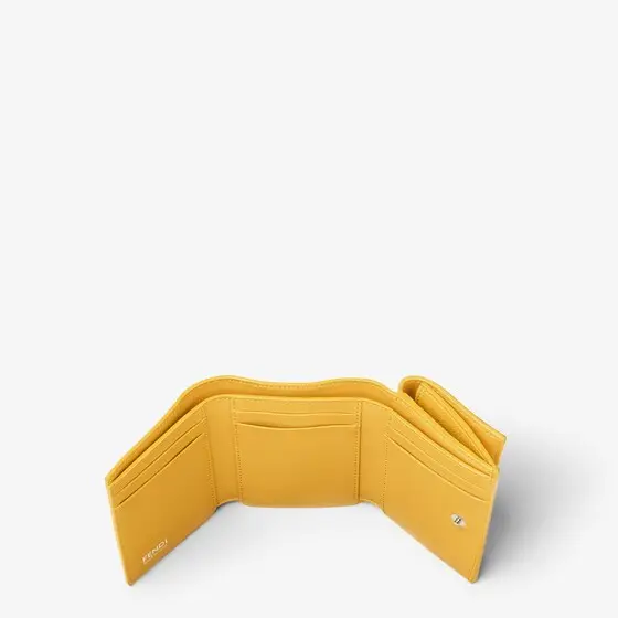 Fendi FF Mini Trifold Leather Wallet | Thumbnail 4 Fendi FF Mini Trifold Leather Wallet | Thumbnail 4