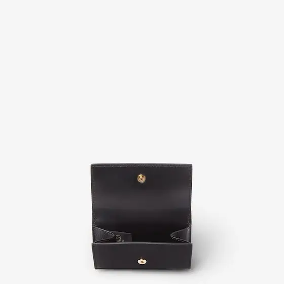 Fendi FF Mini Trifold Leather Wallet | Thumbnail 2 Fendi FF Mini Trifold Leather Wallet | Thumbnail 2
