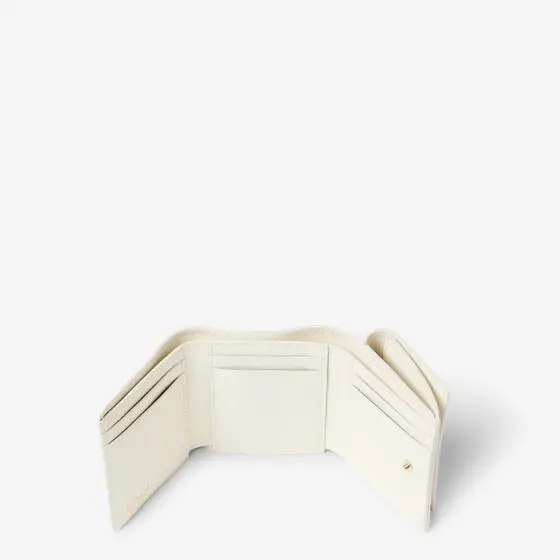 Fendi FF Mini Trifold Leather Wallet | Thumbnail 4