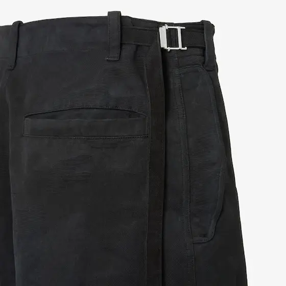 Fendi Patchwork Cotton Pants | Thumbnail 3 Fendi Patchwork Cotton Pants | Thumbnail 3
