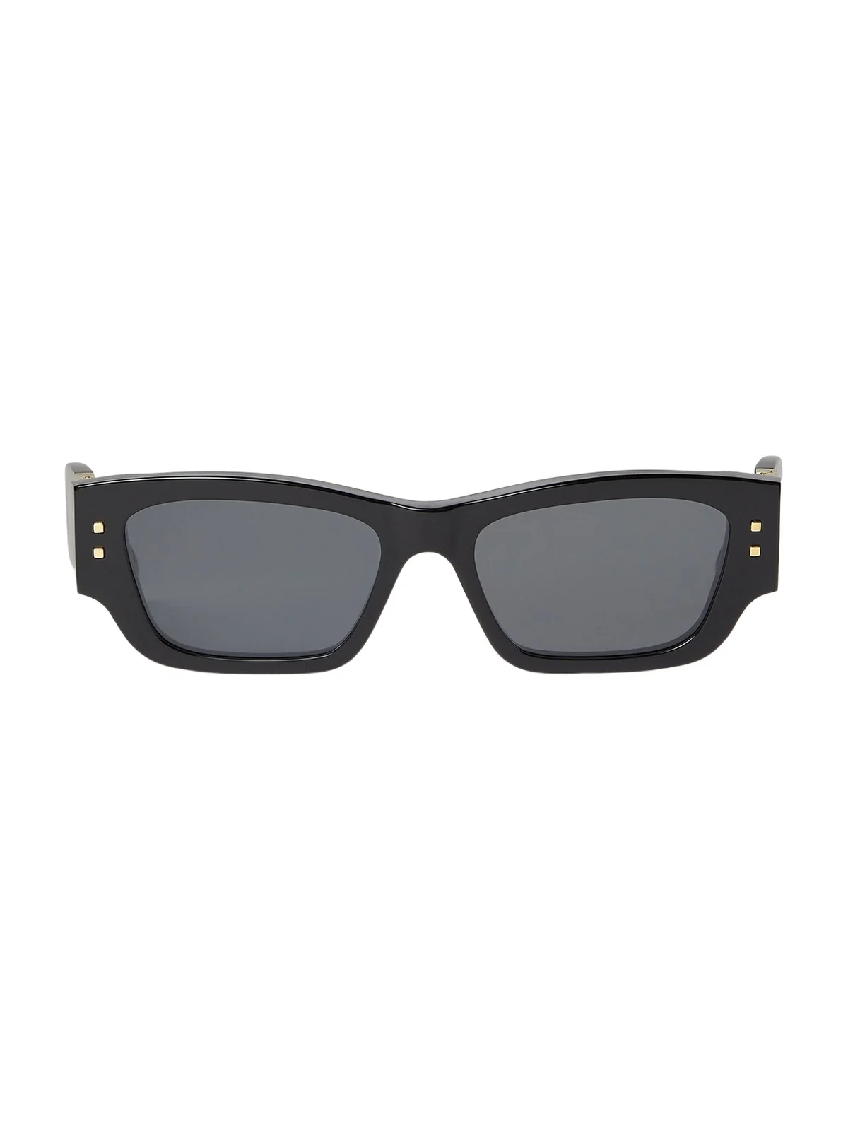 Fendi Fold Low Bridge Fit Black Acetate Sunglasses