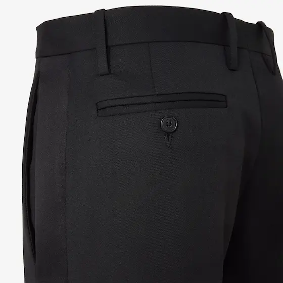 Fendi Wool Tuxedo Pants | Thumbnail 3 Fendi Wool Tuxedo Pants | Thumbnail 3