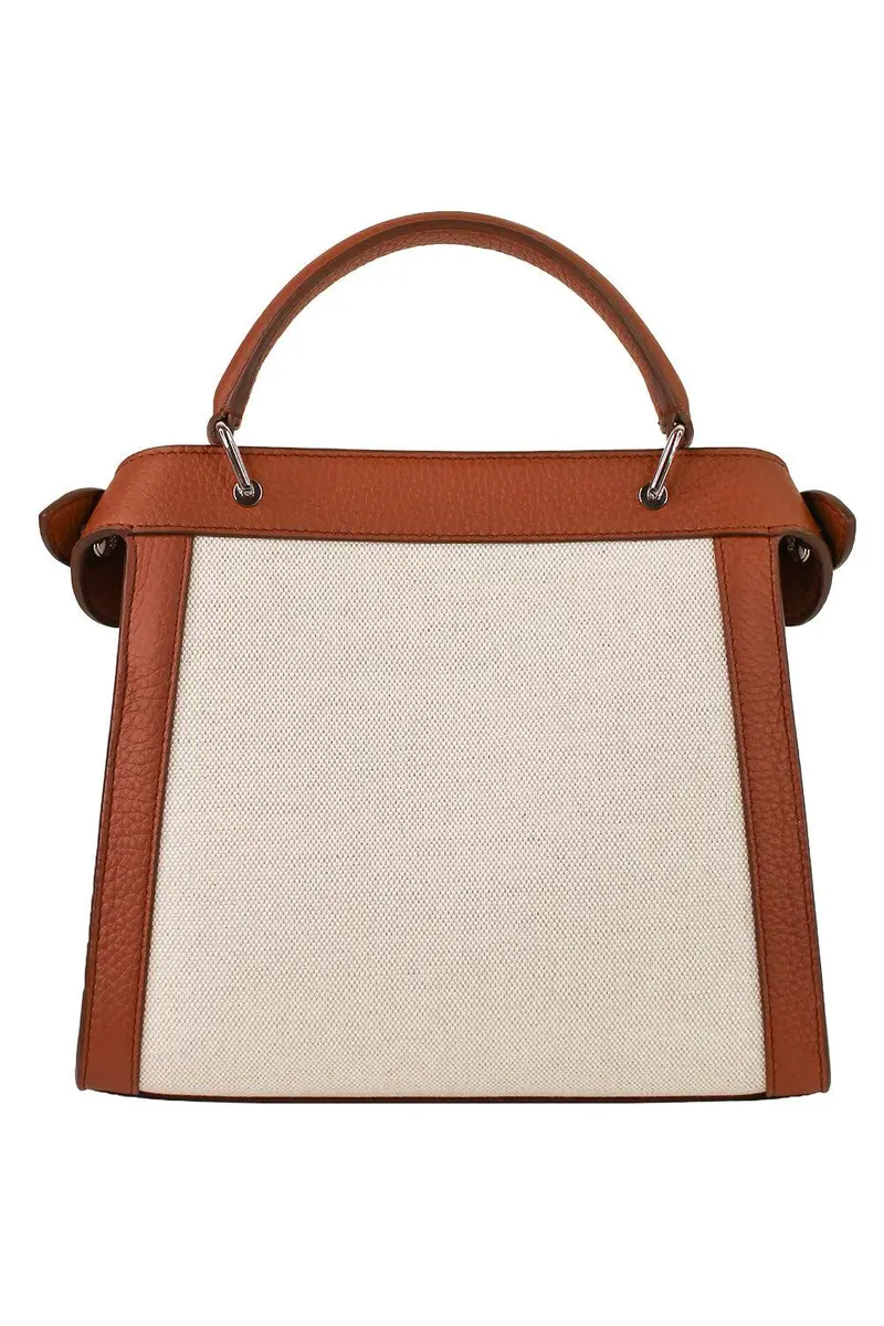 MICHINO Lutece Canvas Mini Bag - Brown | Thumbnail 4