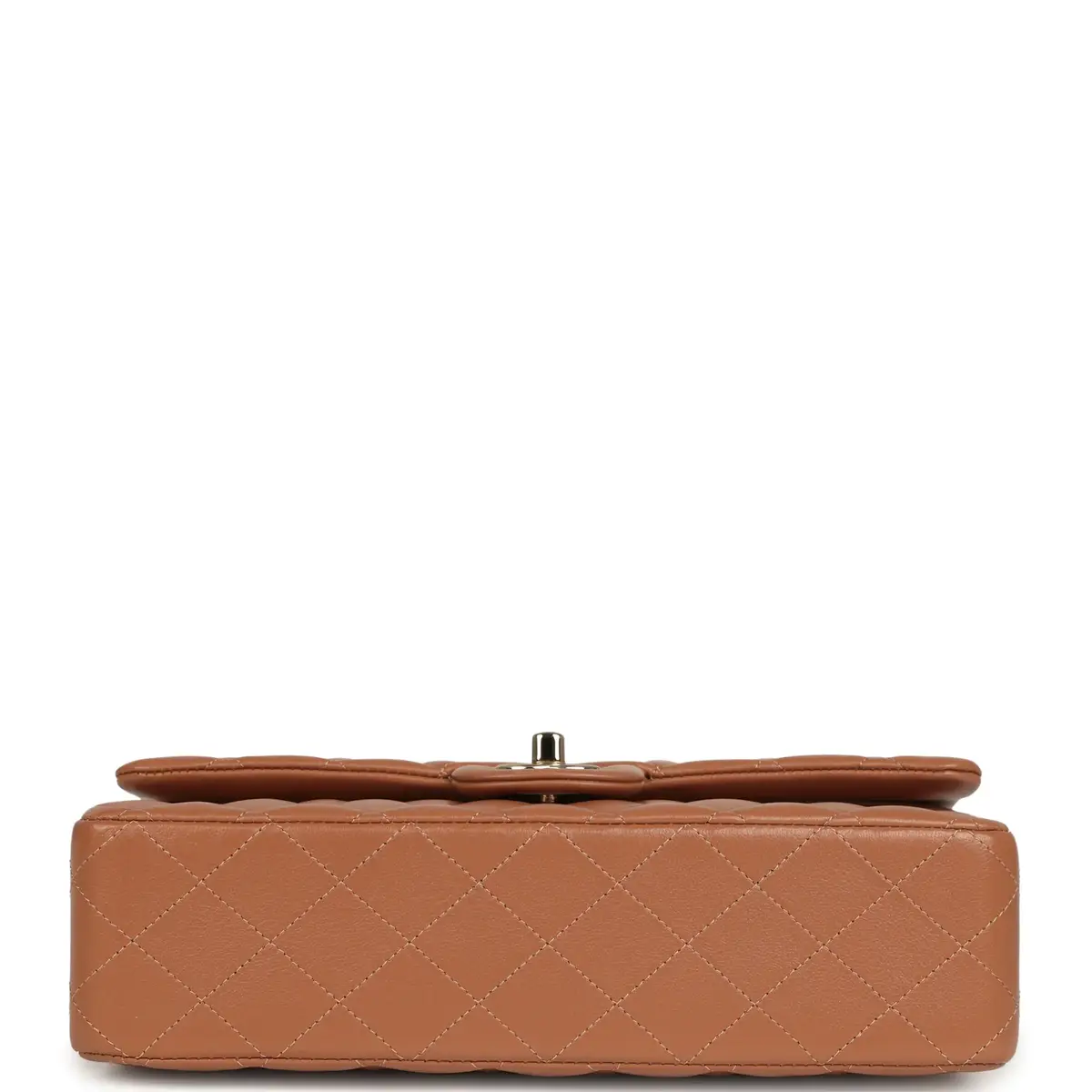 Chanel Chanel Medium Classic Double Flap Bag Caramel Lambskin Light Gold Hardware | Thumbnail 6 Chanel Chanel Medium Classic Double Flap Bag Caramel Lambskin Light Gold Hardware | Thumbnail 6