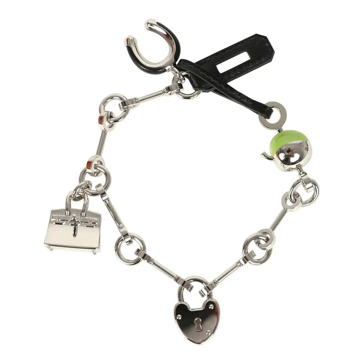HERMÈS Hermes Bijou De Sac Charm Black Box Palladium Hardware | Image 1 HERMÈS Hermes Bijou De Sac Charm Black Box Palladium Hardware | Image 1