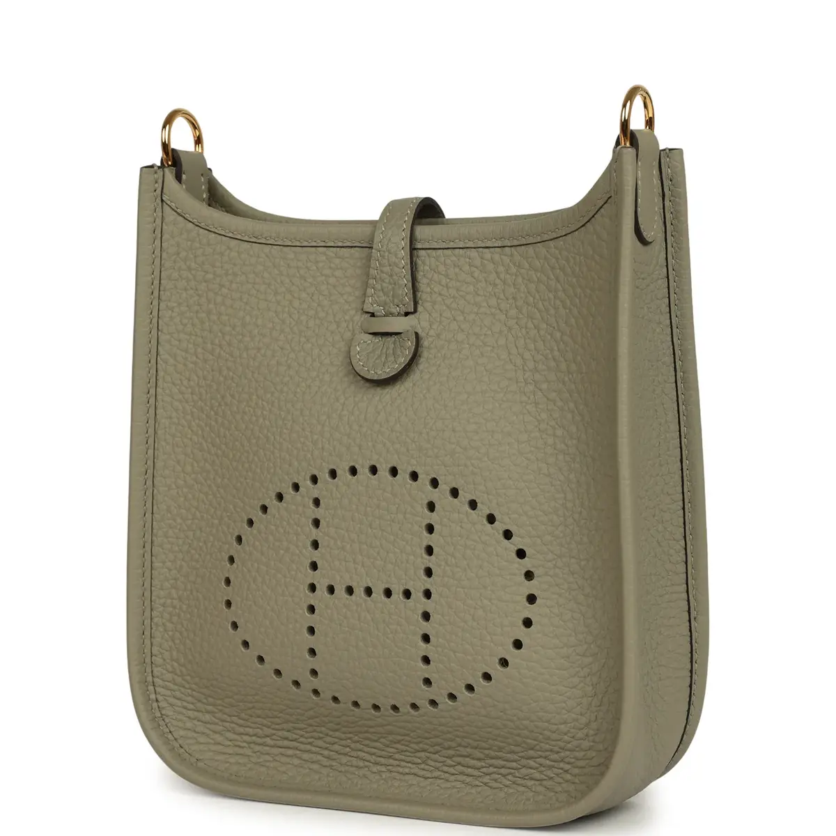 HERMÈS Hermes Evelyne TPM Sauge Clemence Gold Hardware | Thumbnail 5 HERMÈS Hermes Evelyne TPM Sauge Clemence Gold Hardware | Thumbnail 5