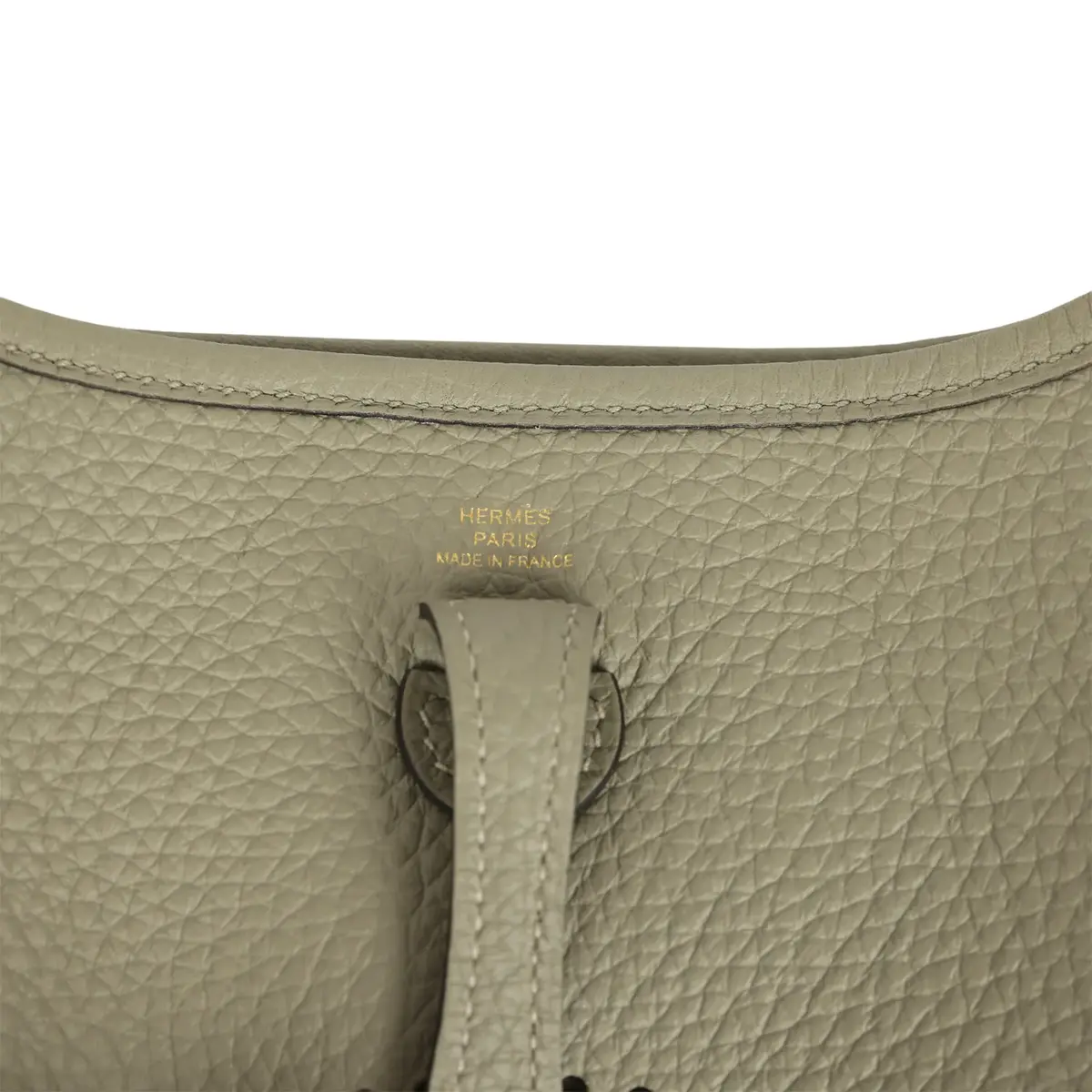 HERMÈS Hermes Evelyne TPM Sauge Clemence Gold Hardware | Thumbnail 7 HERMÈS Hermes Evelyne TPM Sauge Clemence Gold Hardware | Thumbnail 7