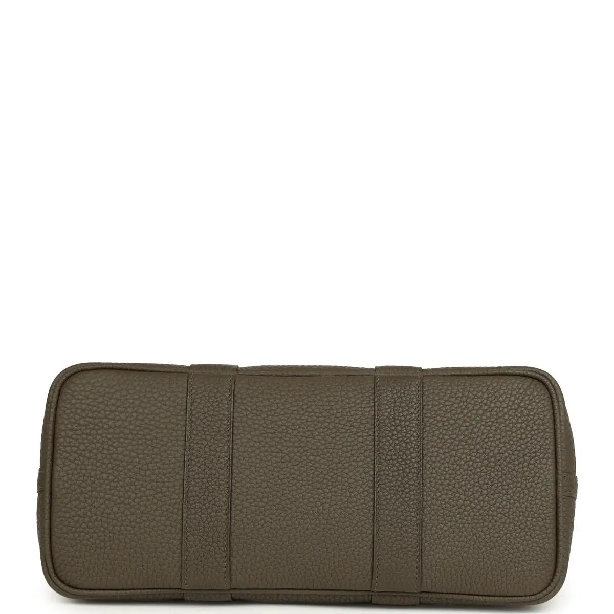 HERMÈS Hermes Garden Party 30 Vert Olive Toile Officier Canvas, Vert Loden Negonda Palladium Hardware | Thumbnail 6