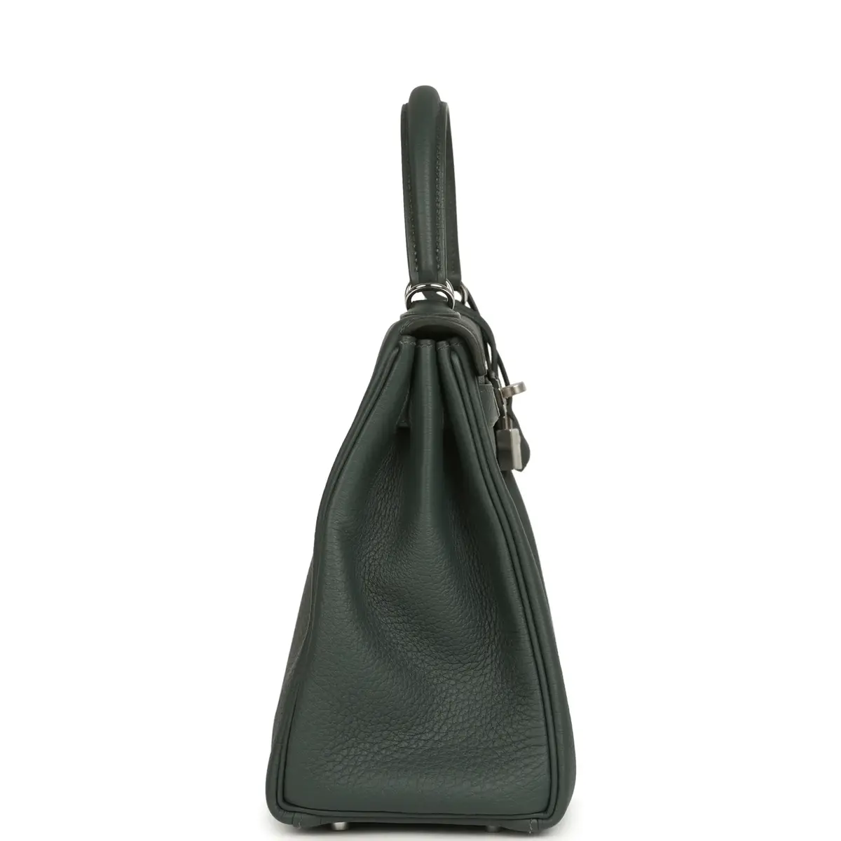HERMÈS Hermes Kelly Retourne 28 Vert Mangrove Togo Palladium Hardware | Thumbnail 3