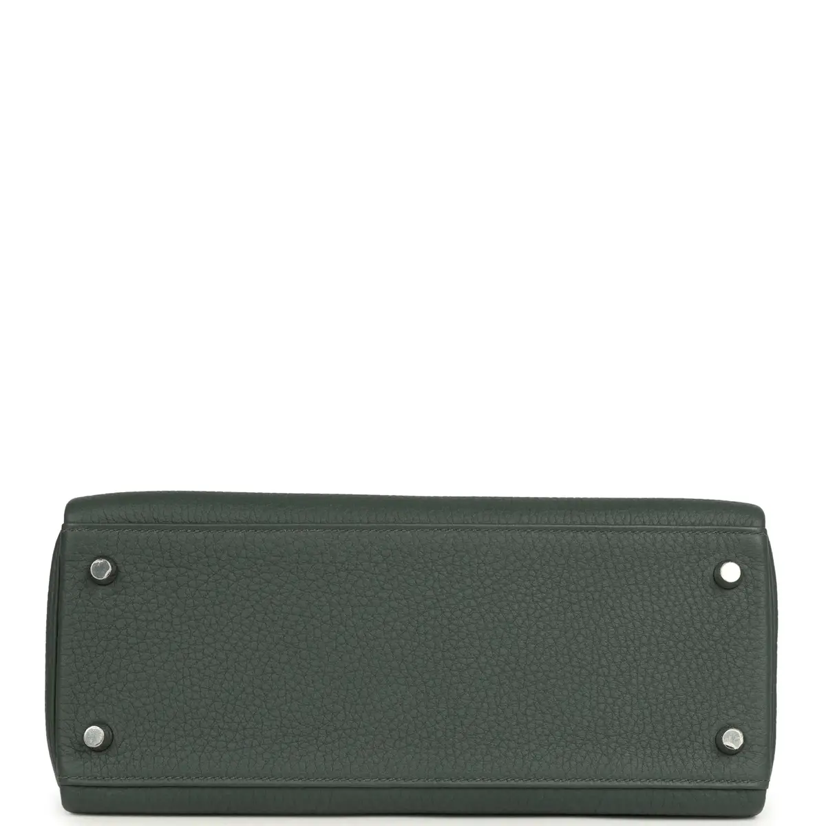 HERMÈS Hermes Kelly Retourne 28 Vert Mangrove Togo Palladium Hardware | Thumbnail 6