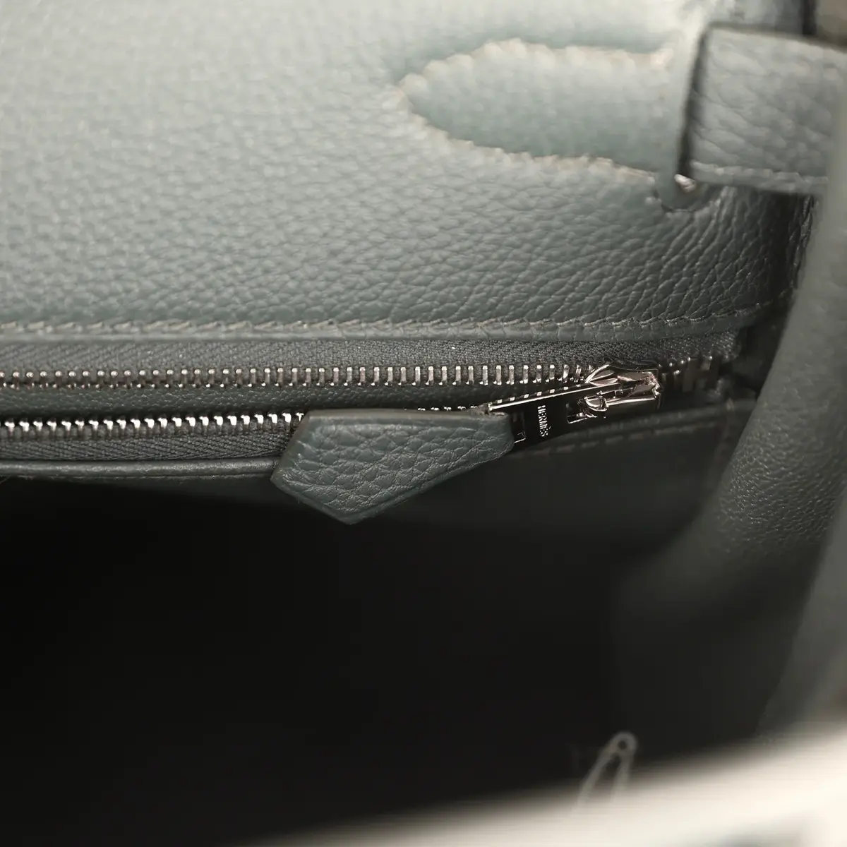 HERMÈS Hermes Kelly Retourne 28 Vert Mangrove Togo Palladium Hardware | Thumbnail 9